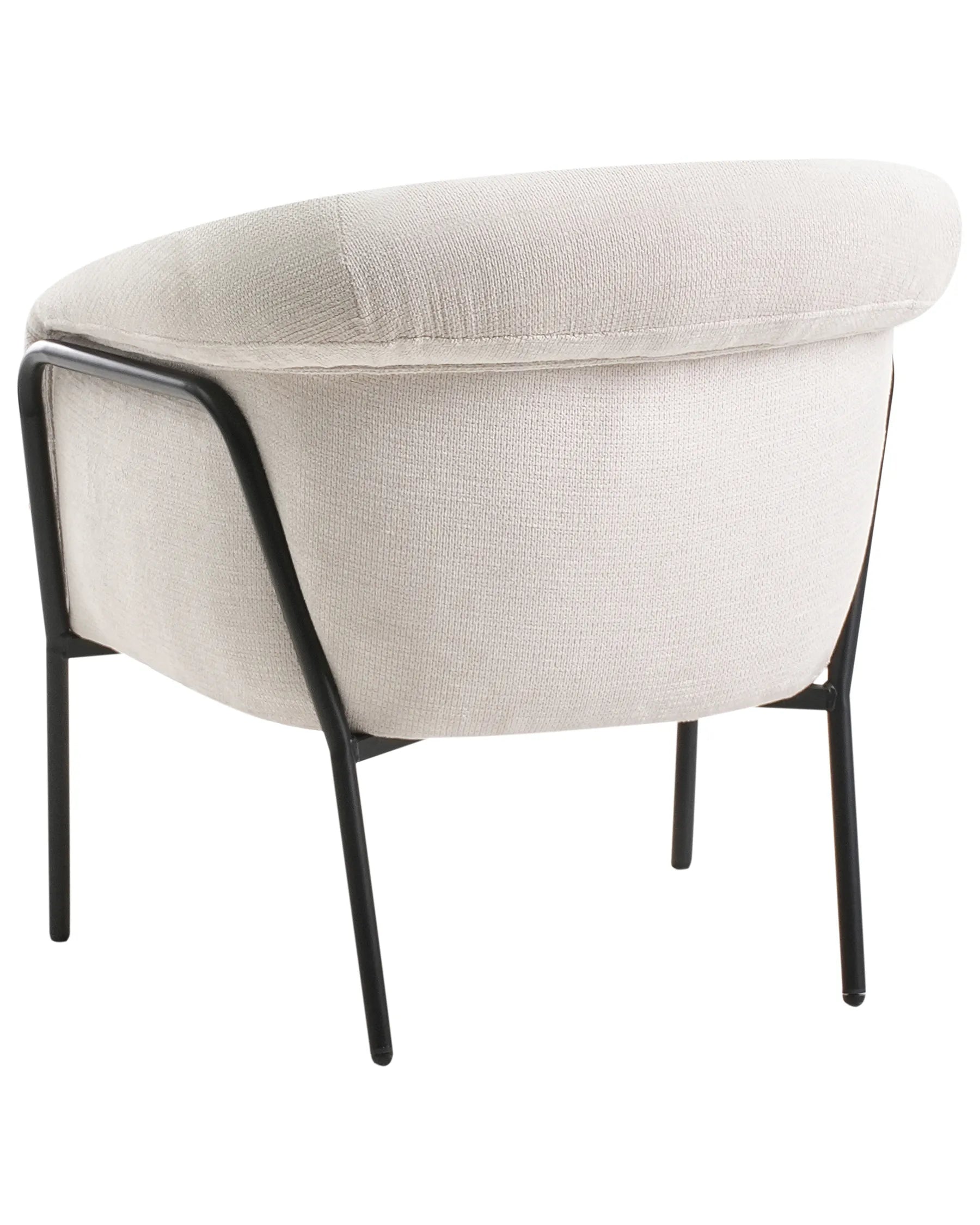 Armchair KROSSEN Fabric Light Beige