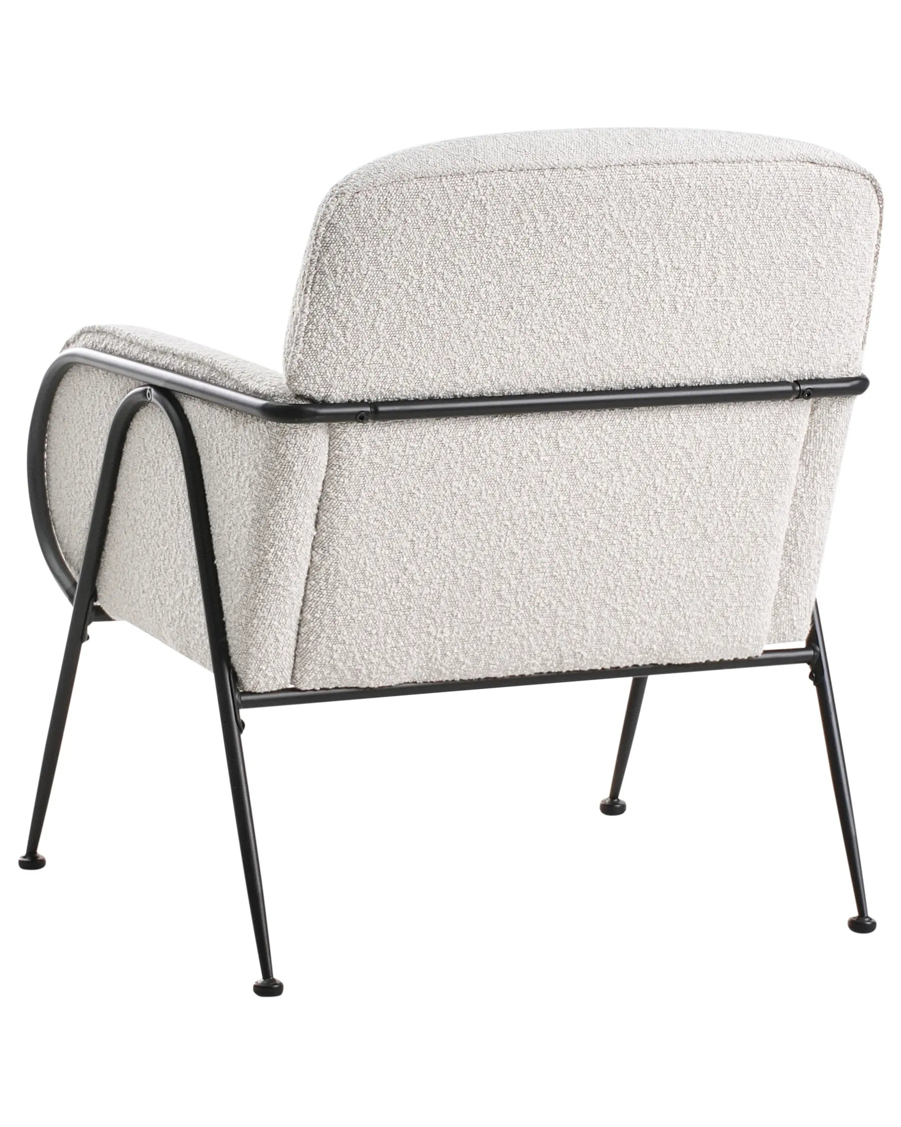 Armchair TRYSNES Fabric Light Beige
