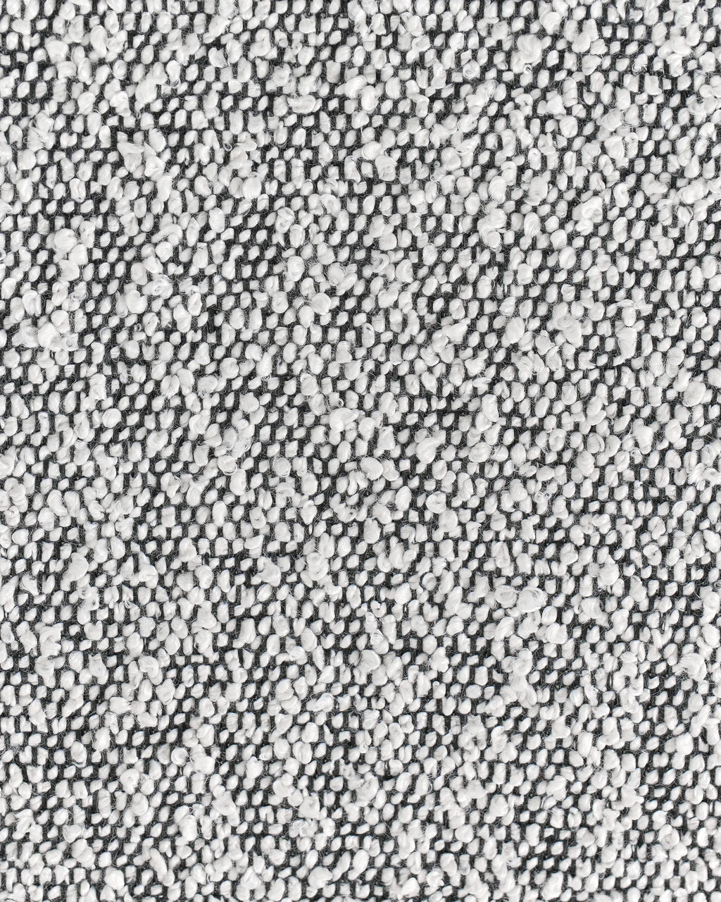 Armchair AUSVIKA Fabric Black/ White