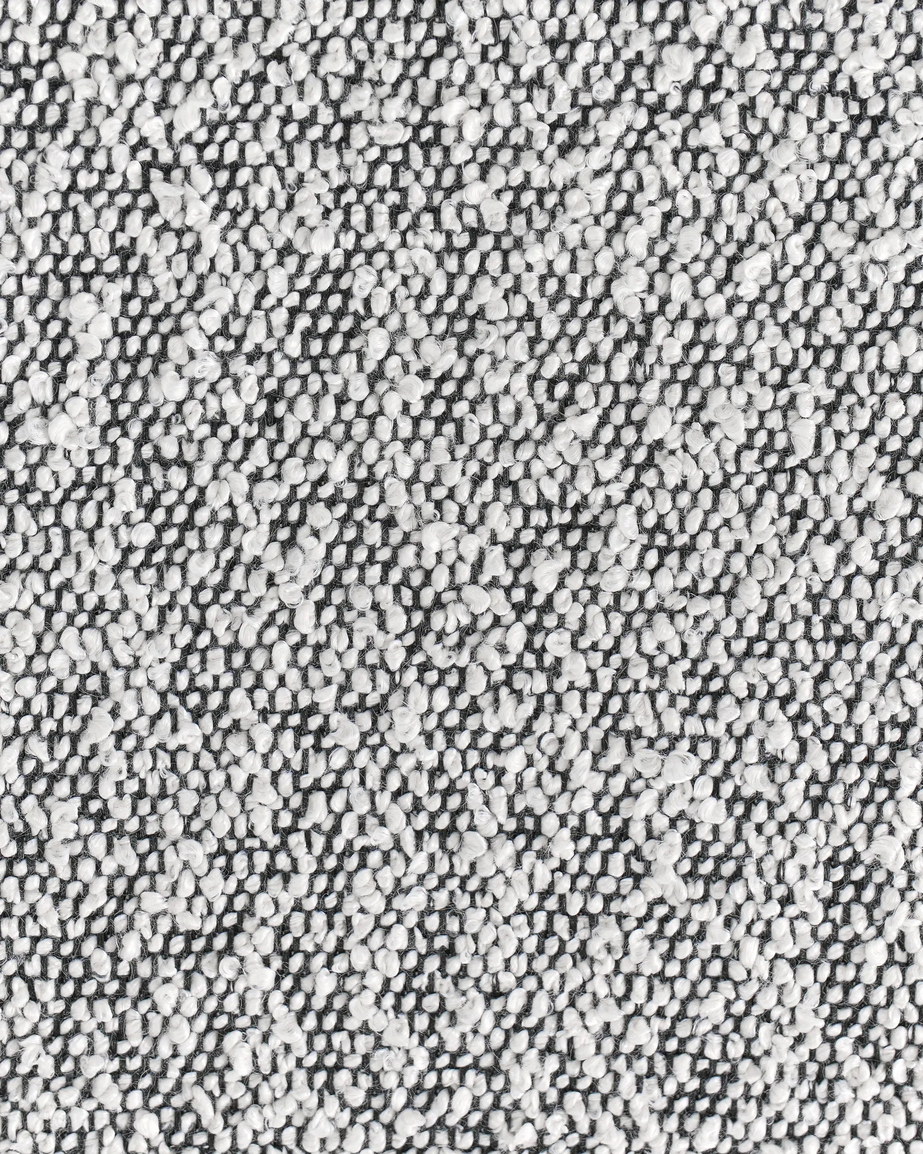 Armchair AUSVIKA Fabric Black/ White