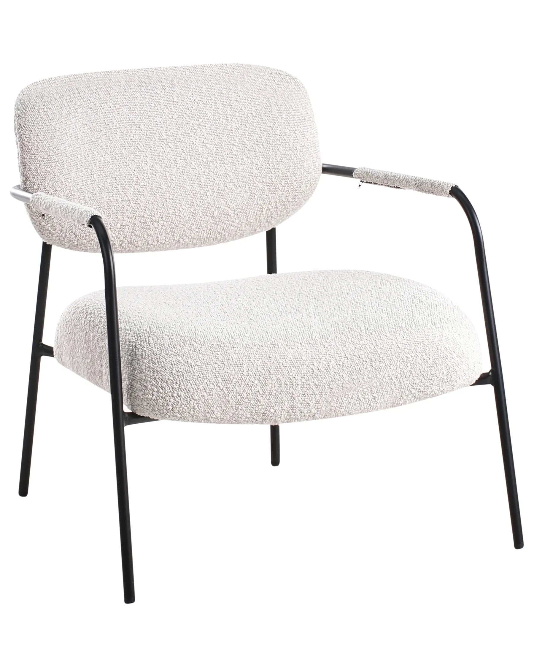 Armchair AUSVIKA Fabric Light Beige