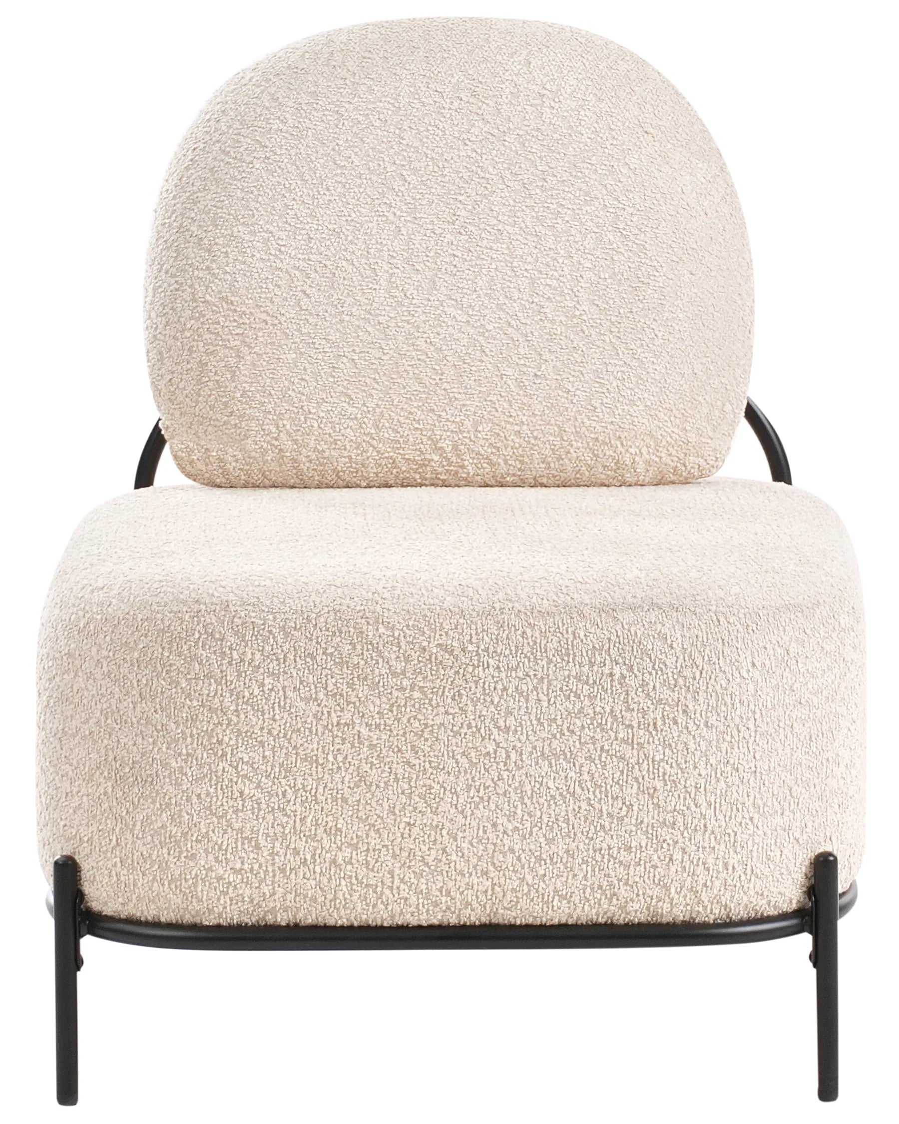 Armchair LUNDE Fabric Beige