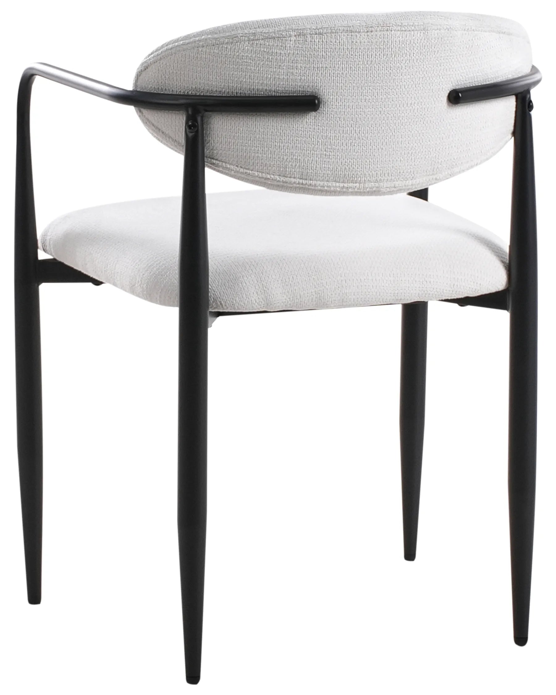 Set of 2 Dining Chairs TANEVIK Fabric Off-White