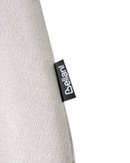 Set of 2 Dining Chairs CINEY Fabric Off-White