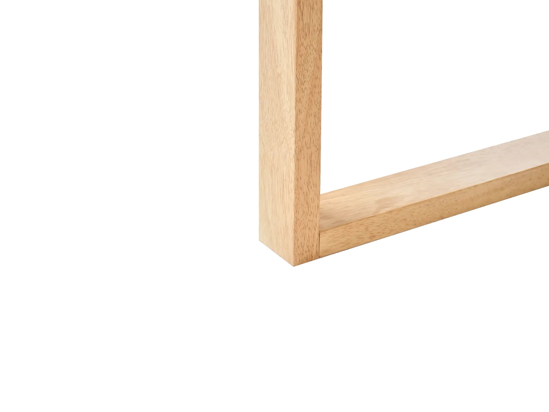 Extending Dining Table CAMDEN Light Ash Wood 160/200 cm 95 cm
