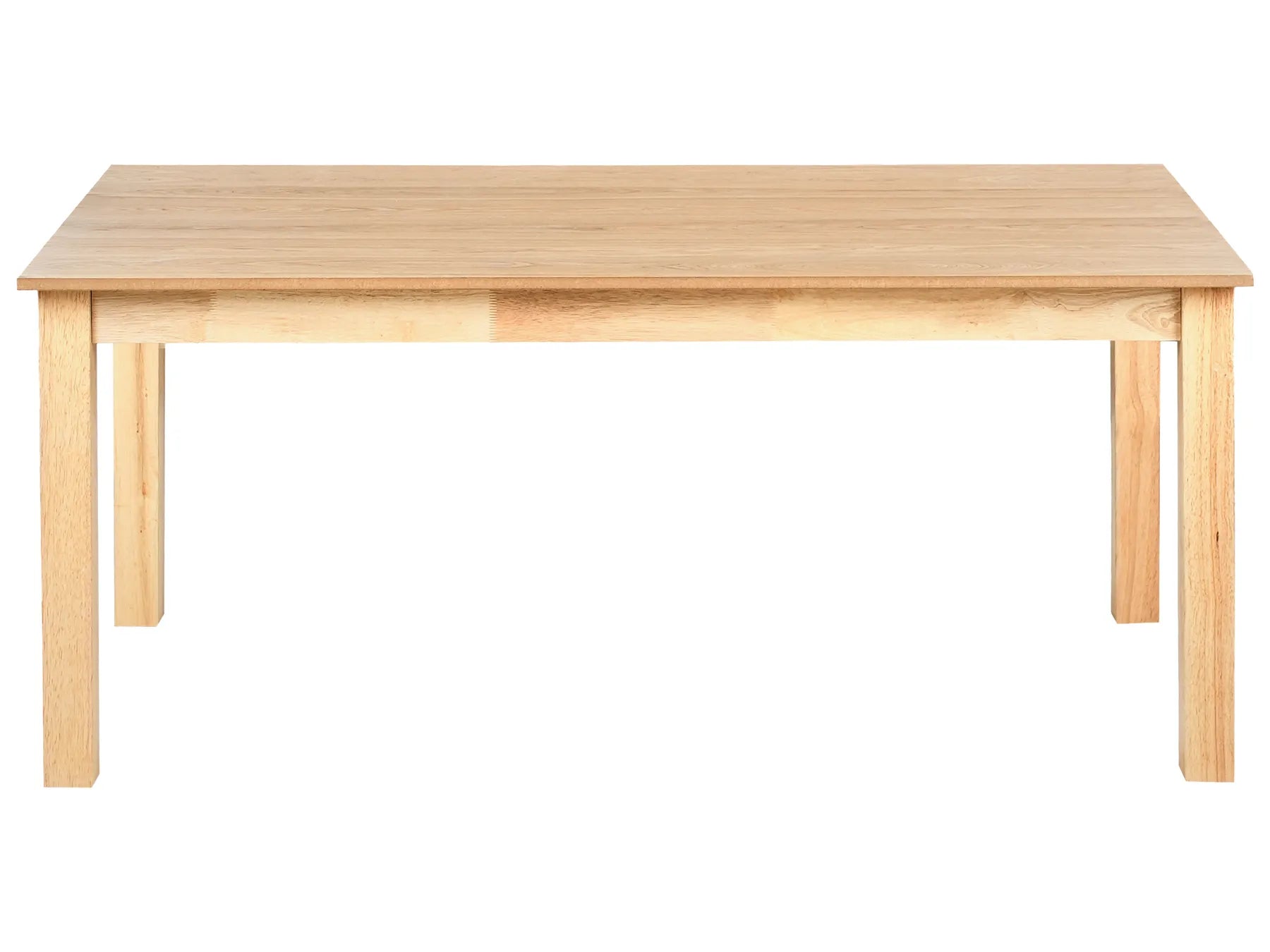 Extending Dining Table MADURA Light Ash Wood 180/280 cm 100 cm