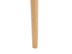 Extending Dining Table LARTO Light Ash Wood 180/220 cm 90 cm