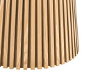 Extending Dining Table MOORE Light Ash Wood 120/160 cm 120 cm