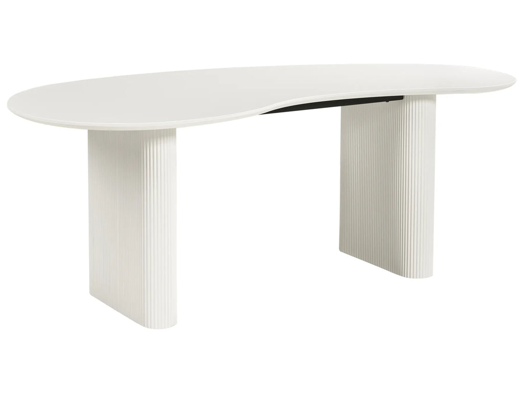 Dining Table PEERY White 198 cm 93 cm
