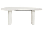 Dining Table PEERY White 198 cm 93 cm