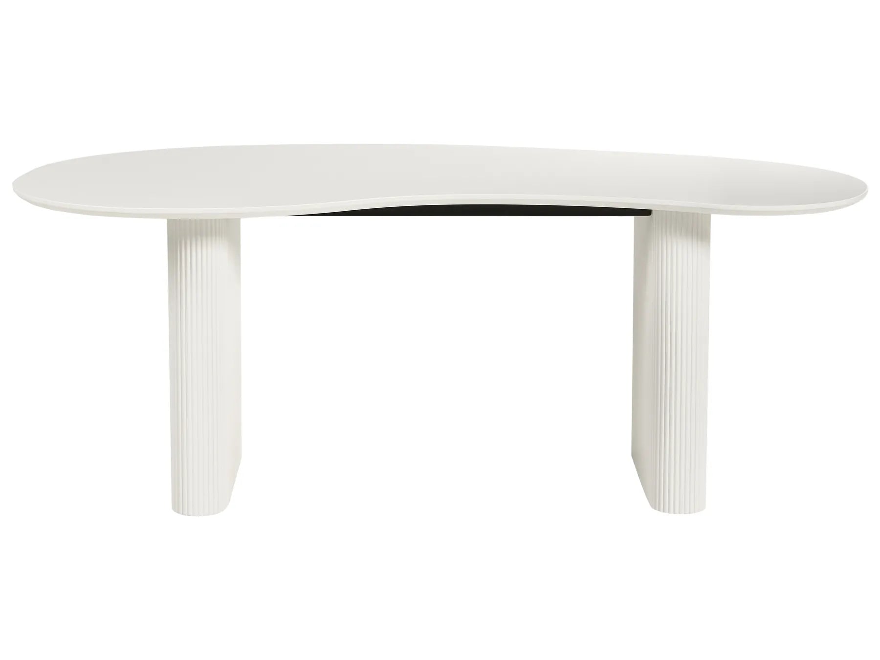 Dining Table PEERY White 198 cm 93 cm
