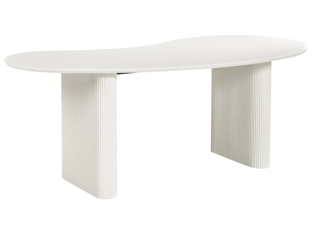Dining Table PEERY White 198 cm 93 cm