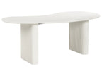 Dining Table PEERY White 198 cm 93 cm