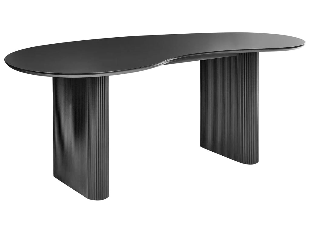 Dining Table PEERY Black 198 cm 93 cm