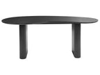 Dining Table PEERY Black 198 cm 93 cm