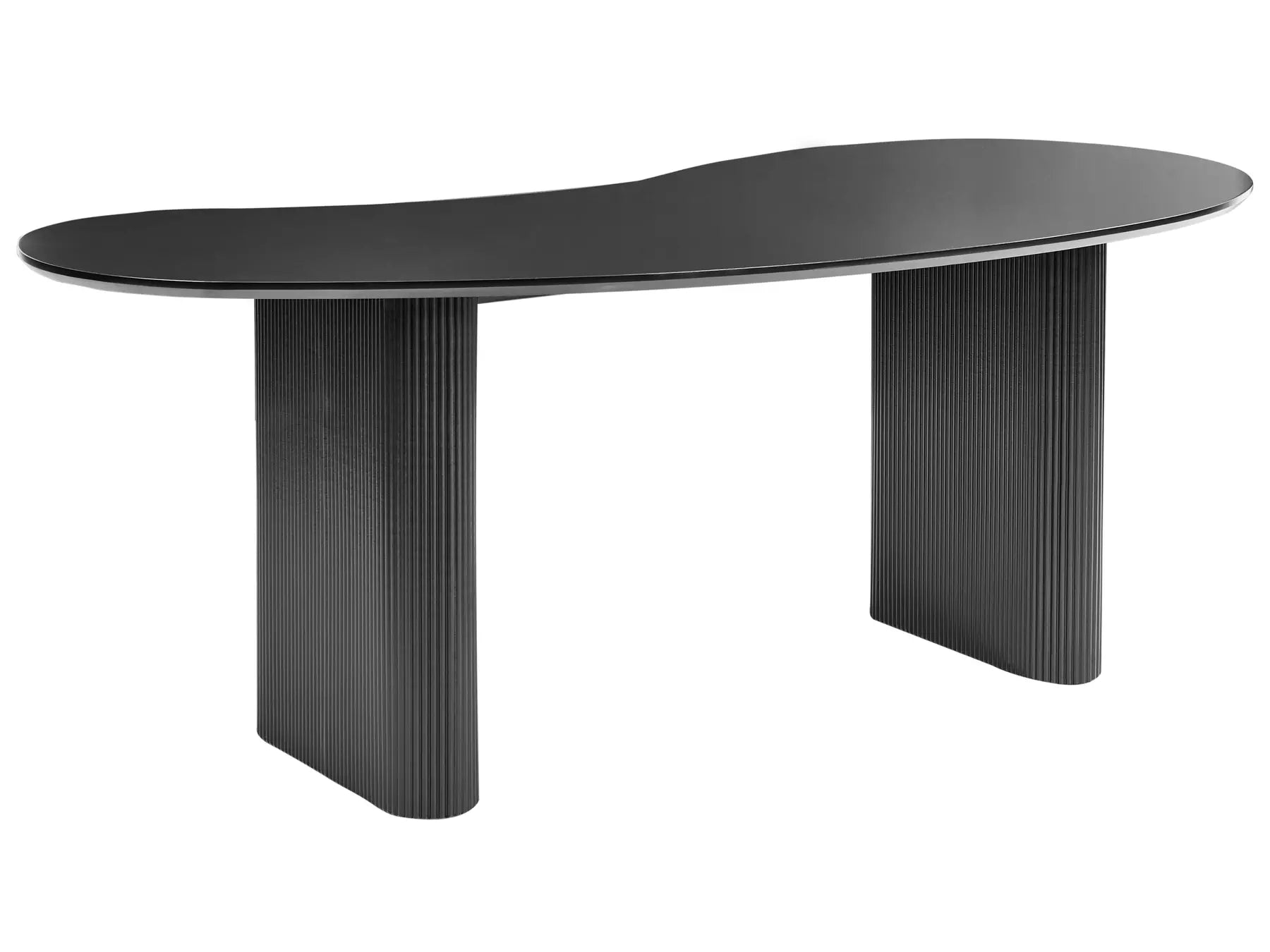Dining Table PEERY Black 198 cm 93 cm