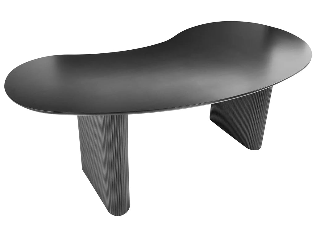 Dining Table PEERY Black 198 cm 93 cm