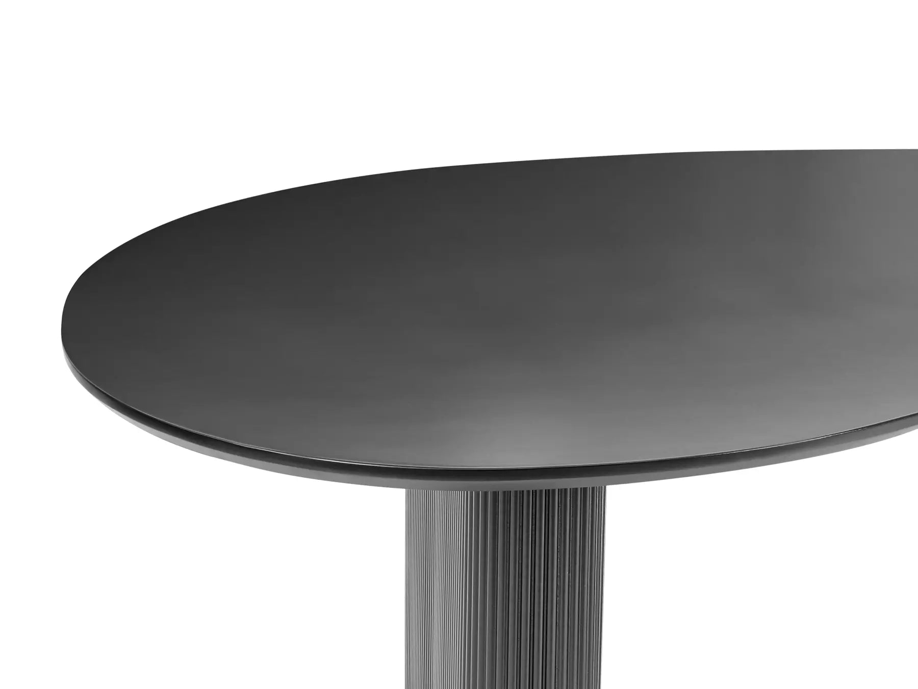 Dining Table PEERY Black 198 cm 93 cm