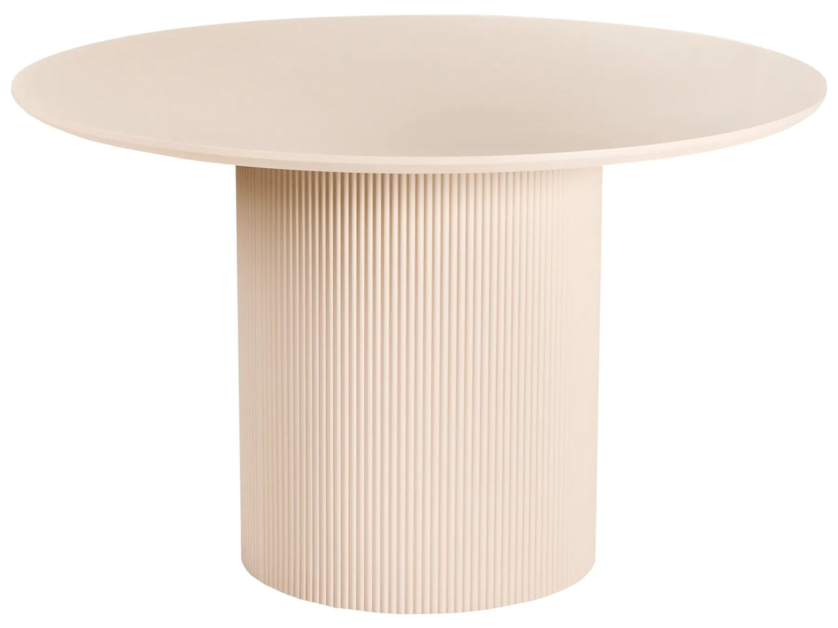 Dining Table YAMA Light Beige 120 cm 120 cm — main product view
