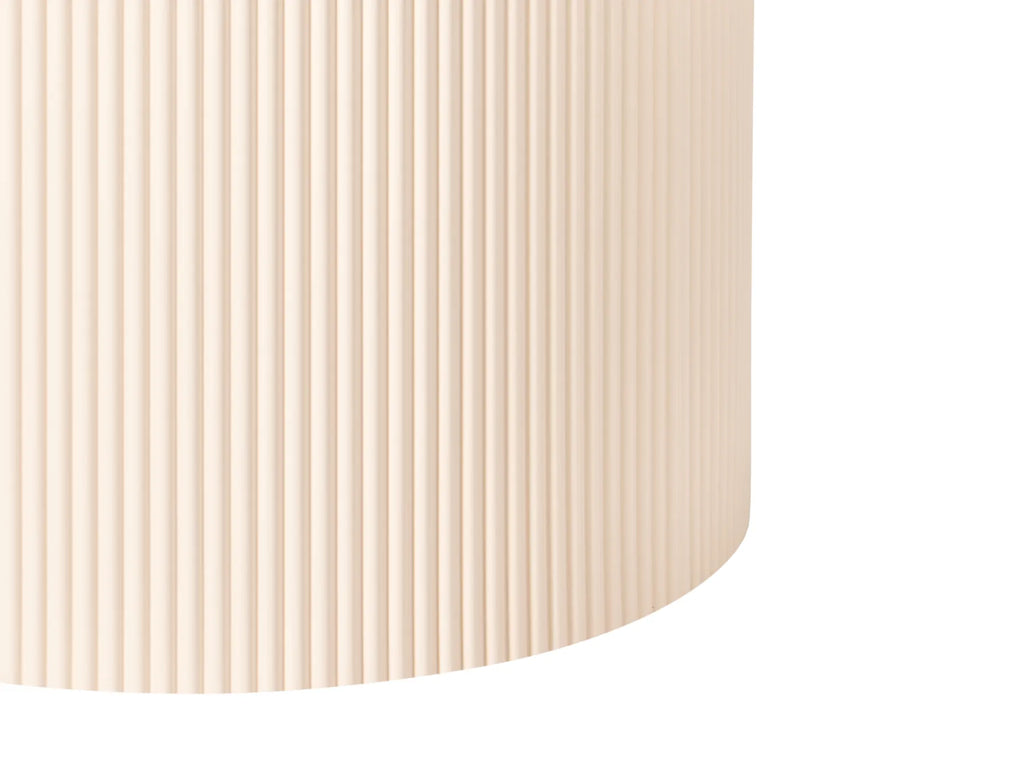 Dining Table YAMA Light Beige 120 cm 120 cm — close-up detail