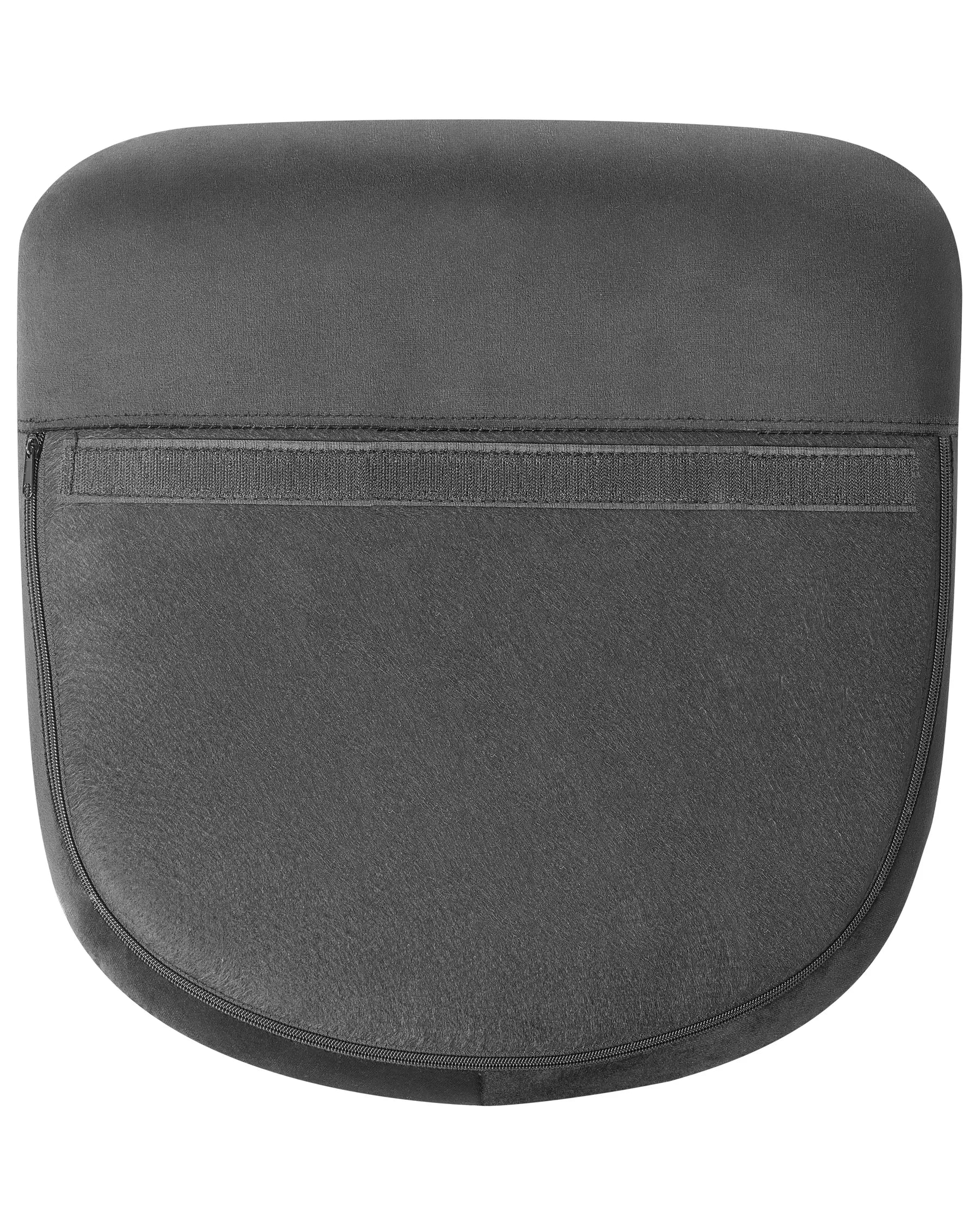 Rocking Chair ELLAN Velvet Black