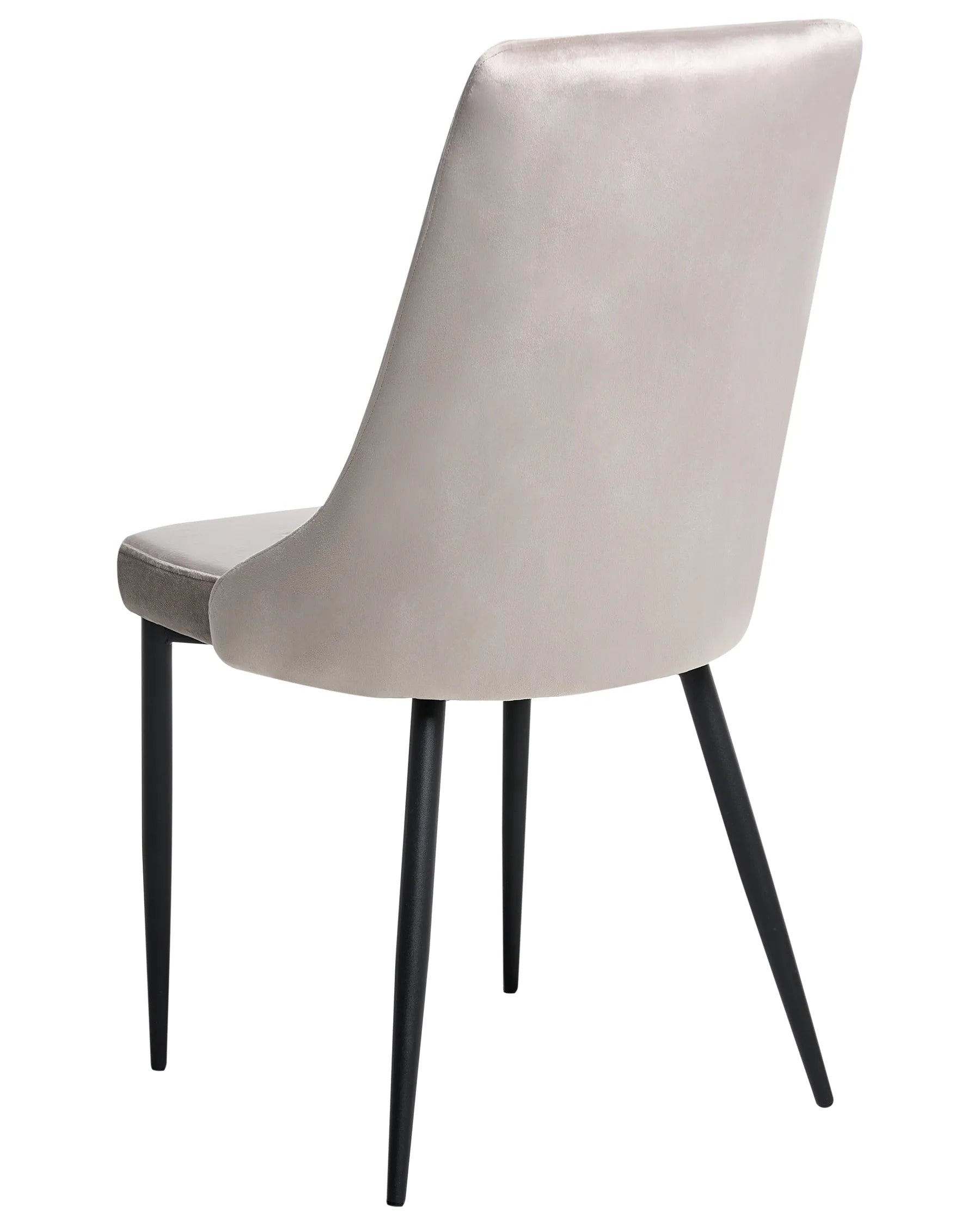 Set of 2 Dining Chairs AVENIR Velvet Taupe
