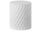 Side Table ANTELAO 37 cm 37 cm Terrazzo Effect White Terrazzo