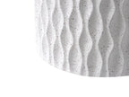 Side Table ANTELAO 37 cm 37 cm Terrazzo Effect White Terrazzo