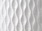 Side Table ANTELAO 37 cm 37 cm Terrazzo Effect White Terrazzo