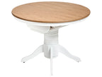 Extending Dining Table AKRON Light Ash Wood 106/150 cm 106 cm Wood