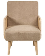 Armchair HOJBY Boucle Sand Beige