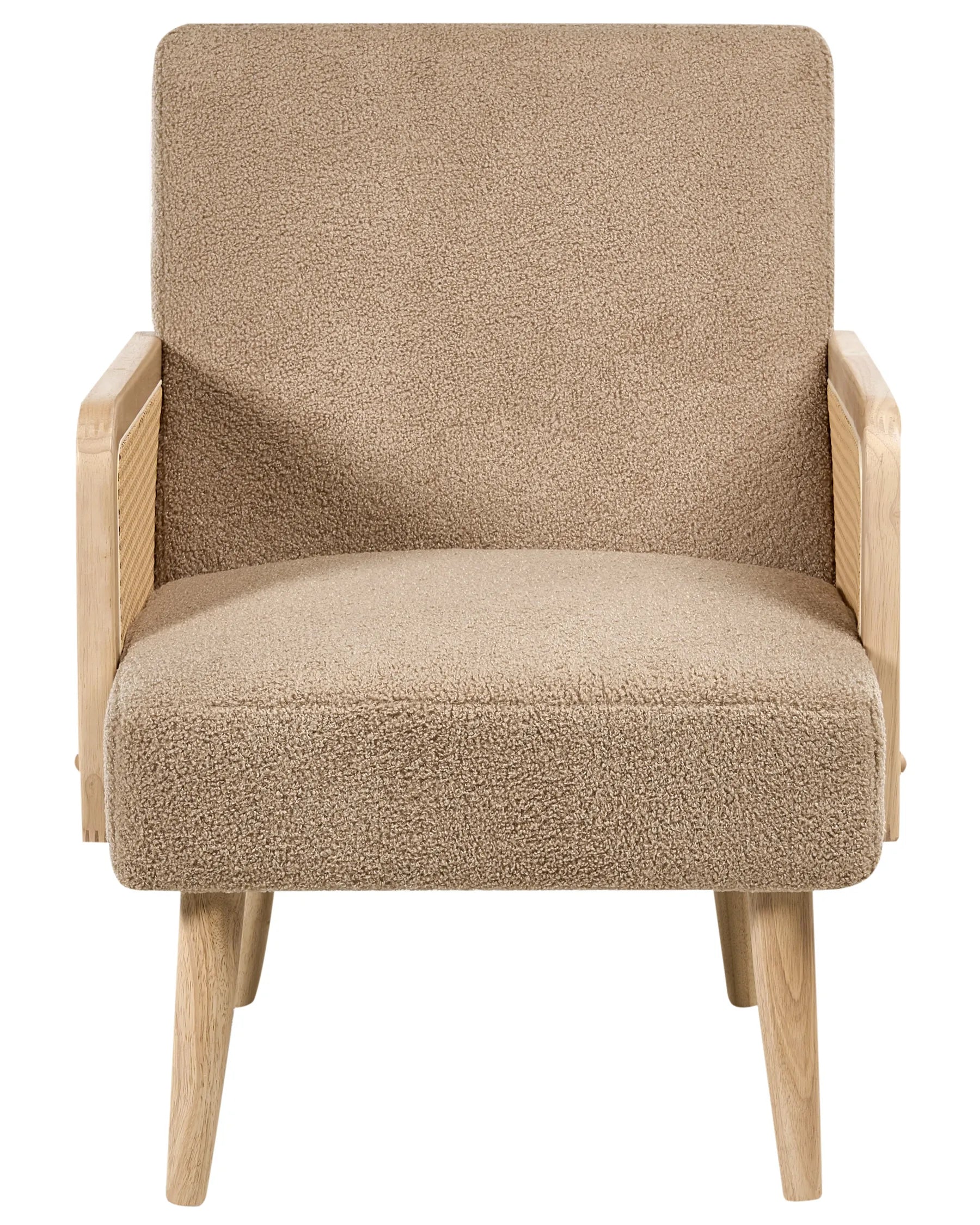 Armchair HOJBY Boucle Sand Beige