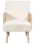 Armchair HOJBY Boucle Off-White