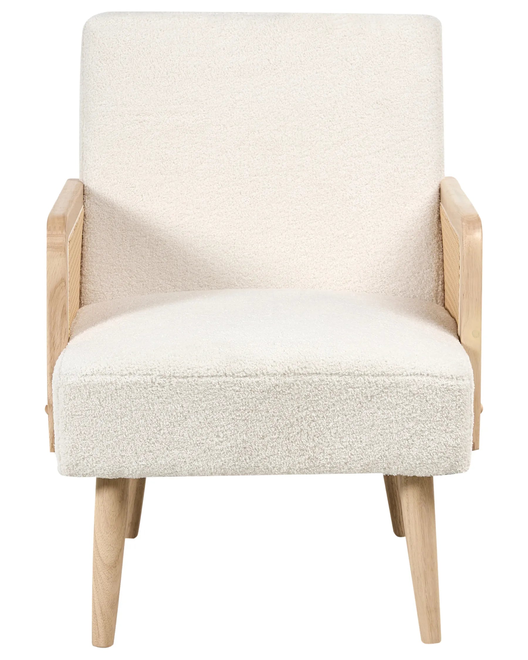Armchair HOJBY Boucle Off-White