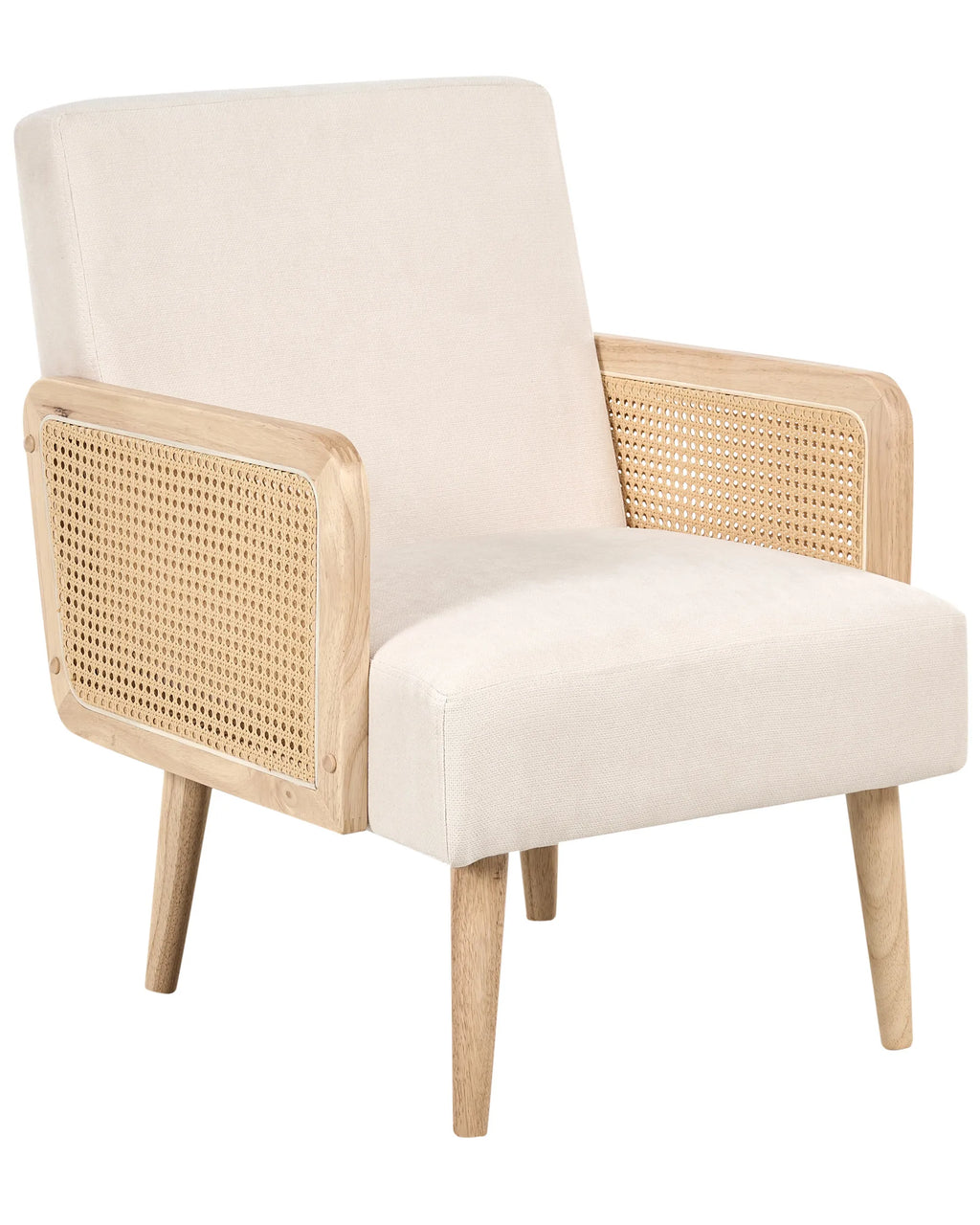 Armchair HOJBY Fabric Light Beige