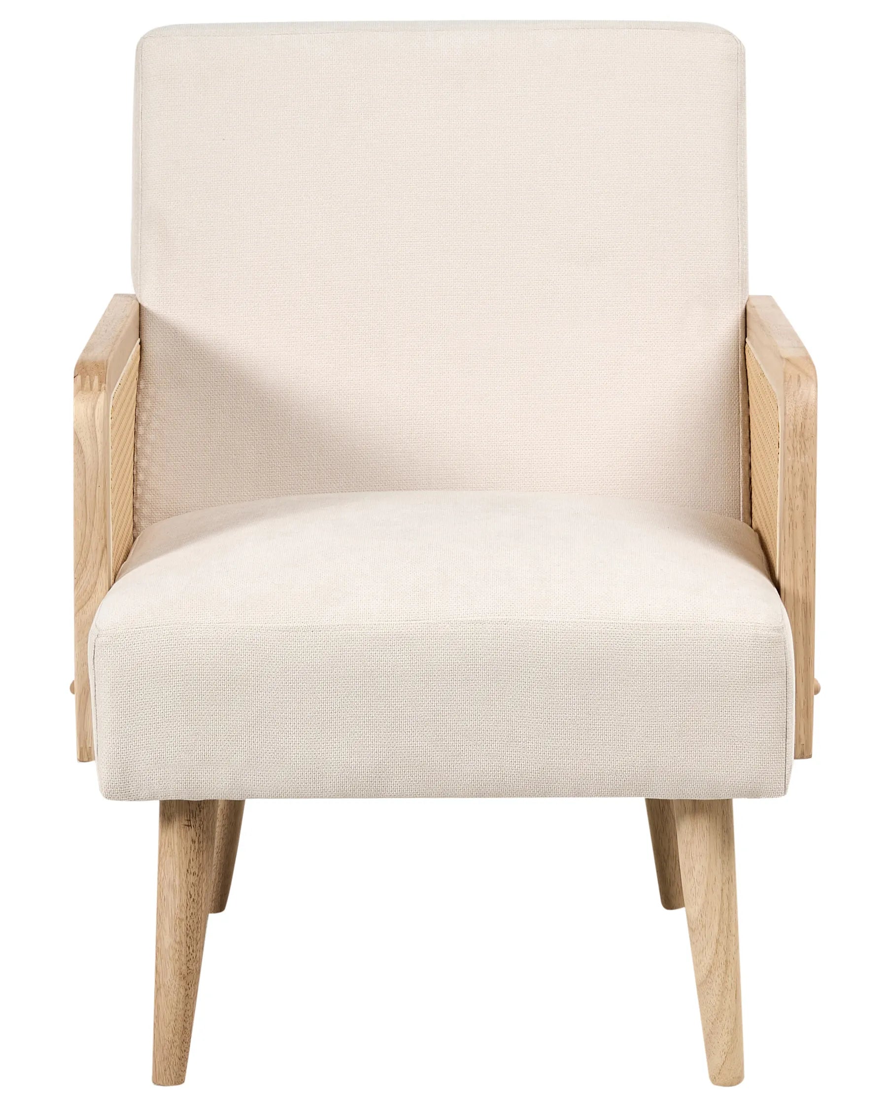 Armchair HOJBY Fabric Light Beige