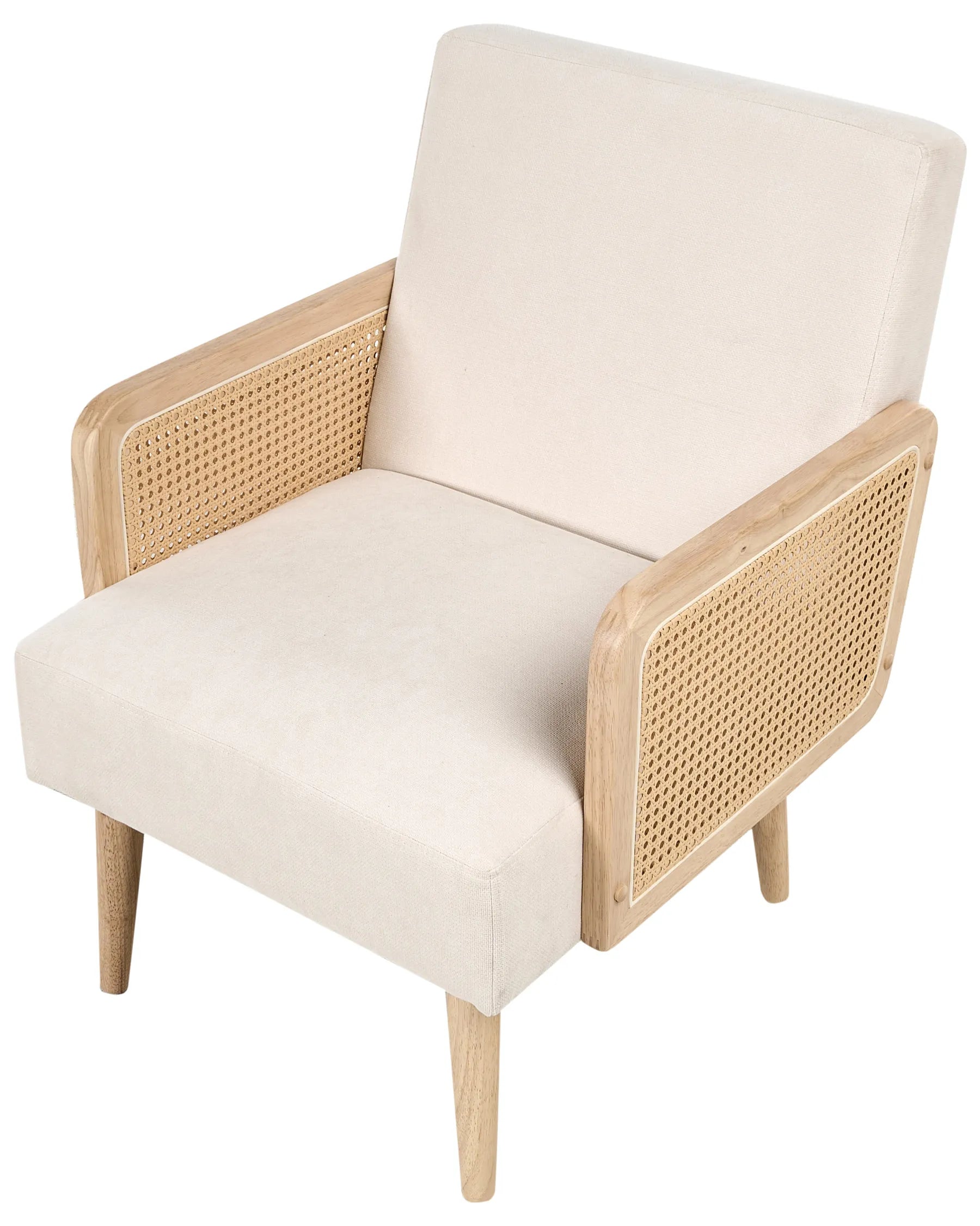 Armchair HOJBY Fabric Light Beige