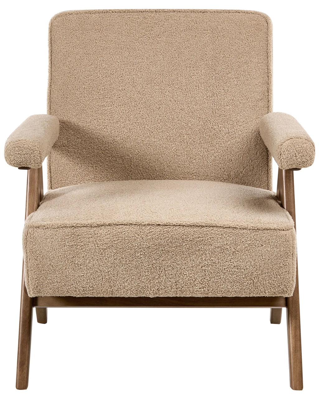 Armchair EVJE Boucle Sand Beige