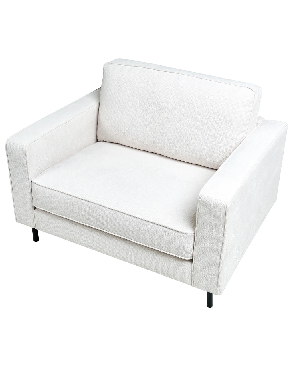 Armchair SAVALEN Fabric Off-White