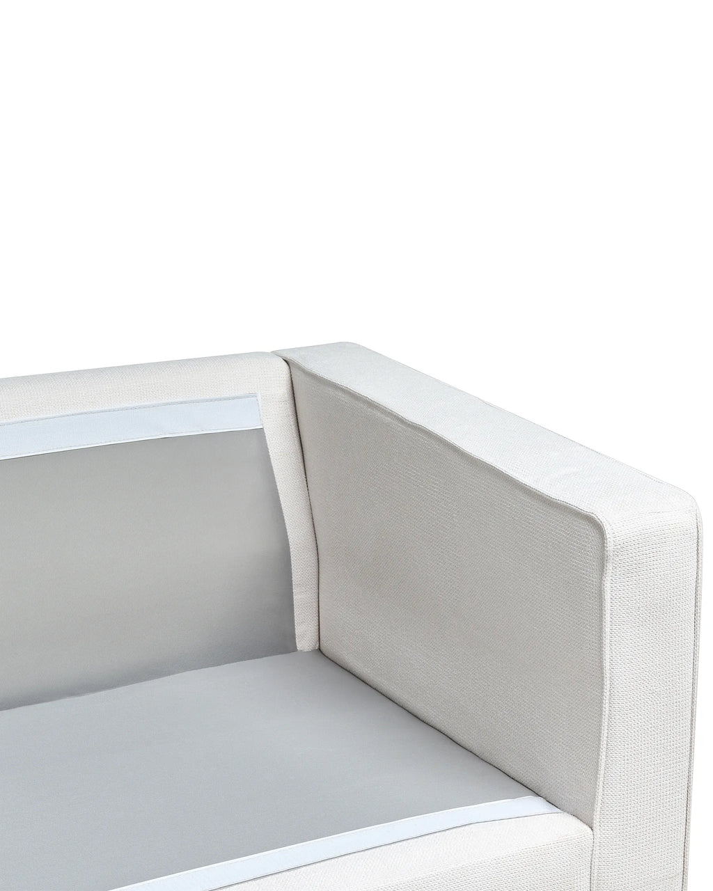 Armchair SAVALEN Fabric Off-White