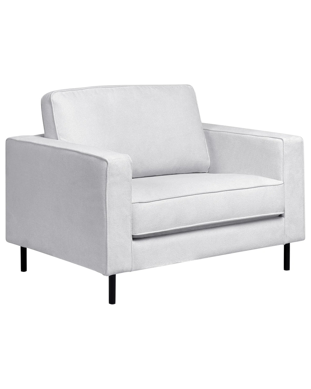 Armchair SAVALEN Fabric Light Grey