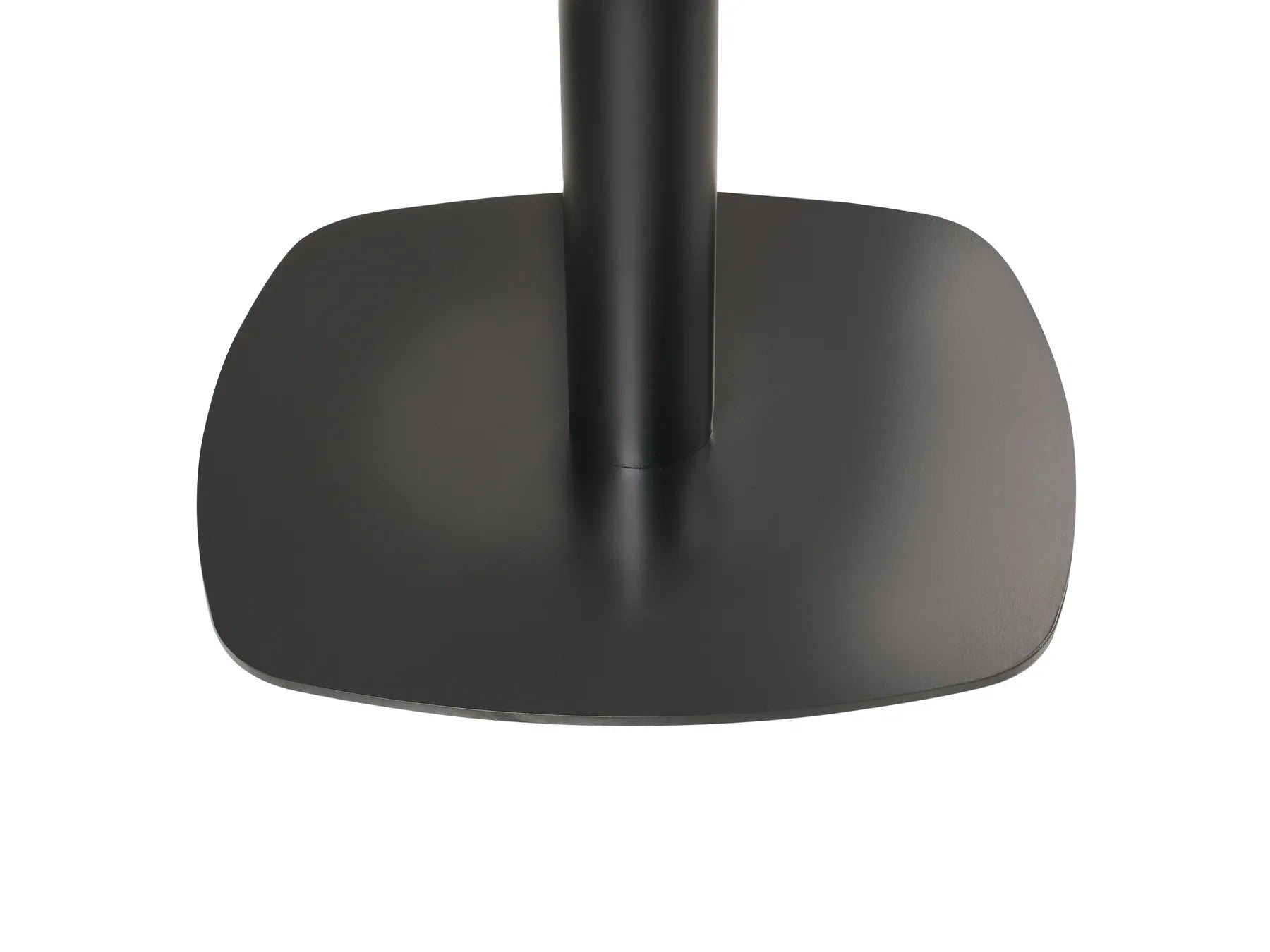 Bar Table MORELLA Black/ Dark Brown 60 cm 60 cm