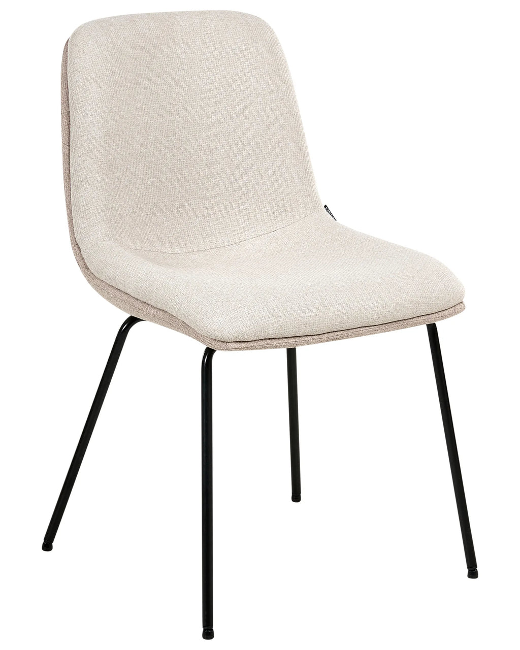 Set of 2 Dining Chairs LORIDA Fabric Beige