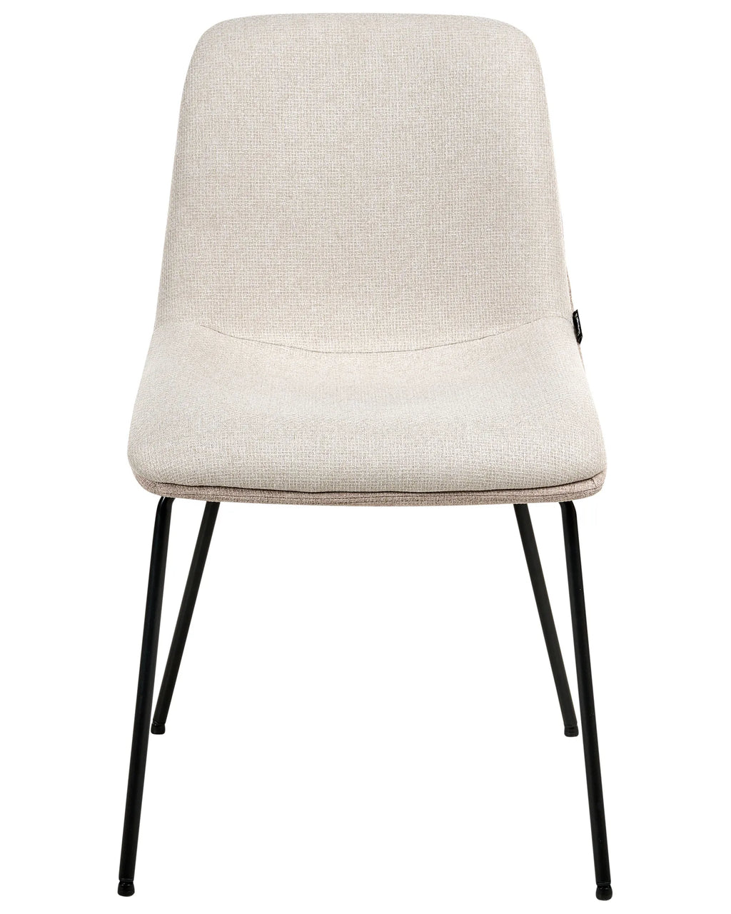 Set of 2 Dining Chairs LORIDA Fabric Beige