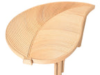 Set of 3 Coffee Tables PARALIA Rattan Natural