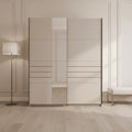 Weyma 150cm Cashmere Sliding Door Wardrobe