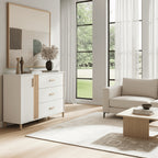 Granada Cashmere And Artisan Oak Effect Chest Of Drawers