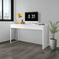 Kuba Arctic White Desk With Drawers