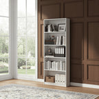 Cordoba Large Arctic White Bookcase Bookshelf