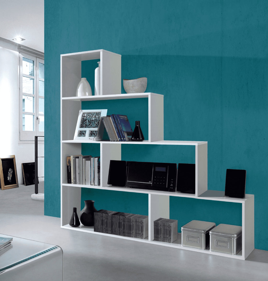 Step White Gloss Bookcase